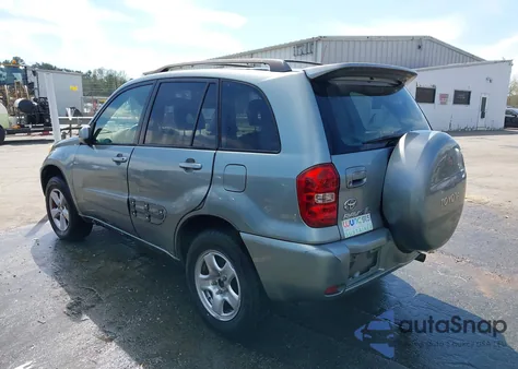 2005 Toyota Rav4 из США, поврежденный, VIN JTEGD20V750063903